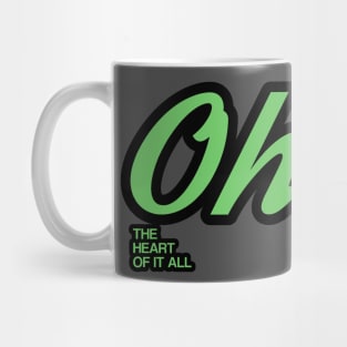 Ohio The Heart Of It All Mug